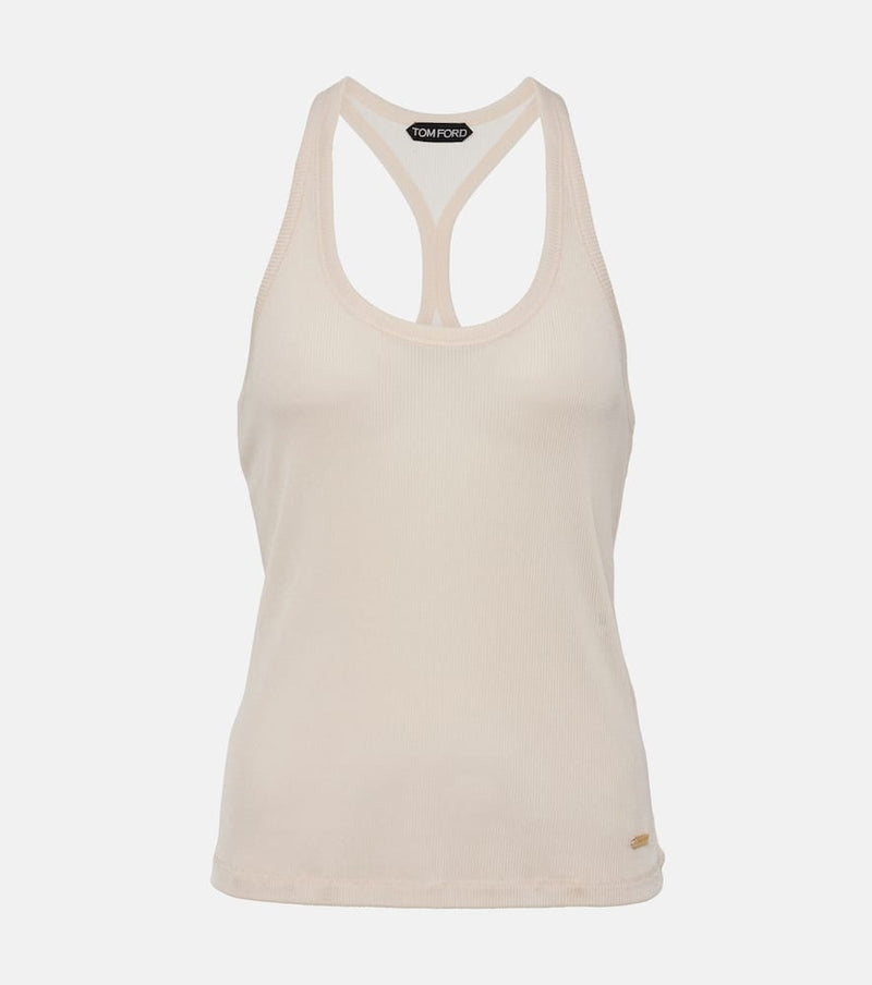 Tom Ford Crêpe jersey tank top