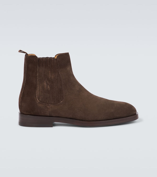 Brunello Cucinelli Suede Chelsea boots