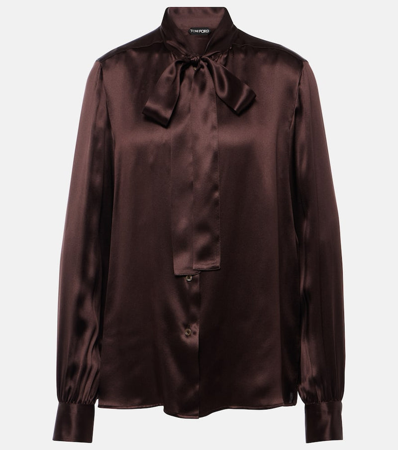 Tom Ford Silk charmeuse shirt