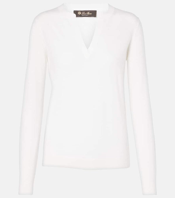 Loro Piana Piuma cashmere top