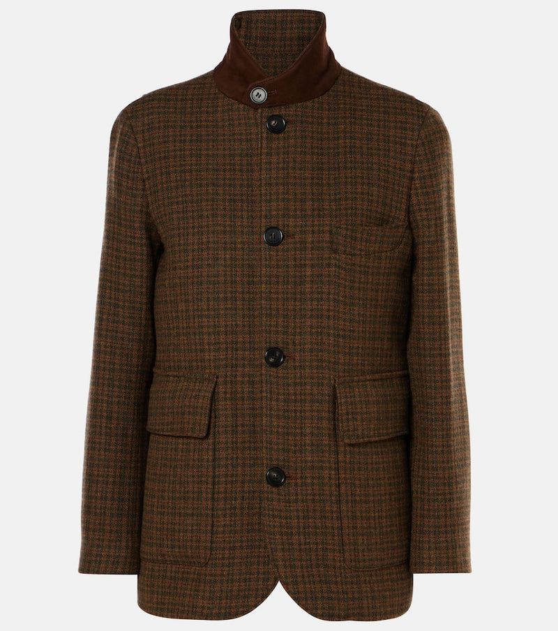 Loro Piana Roadster wool, cashmere, and mohair jacket