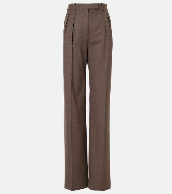 Loro Piana Chad virgin wool wide-leg pants