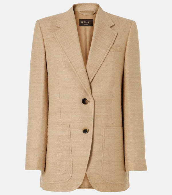 Loro Piana Maria silk blazer