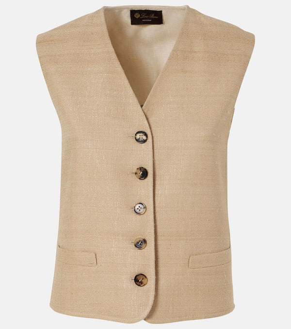 Loro Piana Rob silk vest