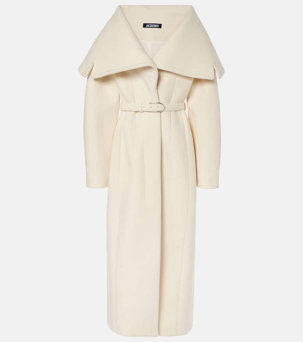 Jacquemus Le Manteau Caruso belted wool coat