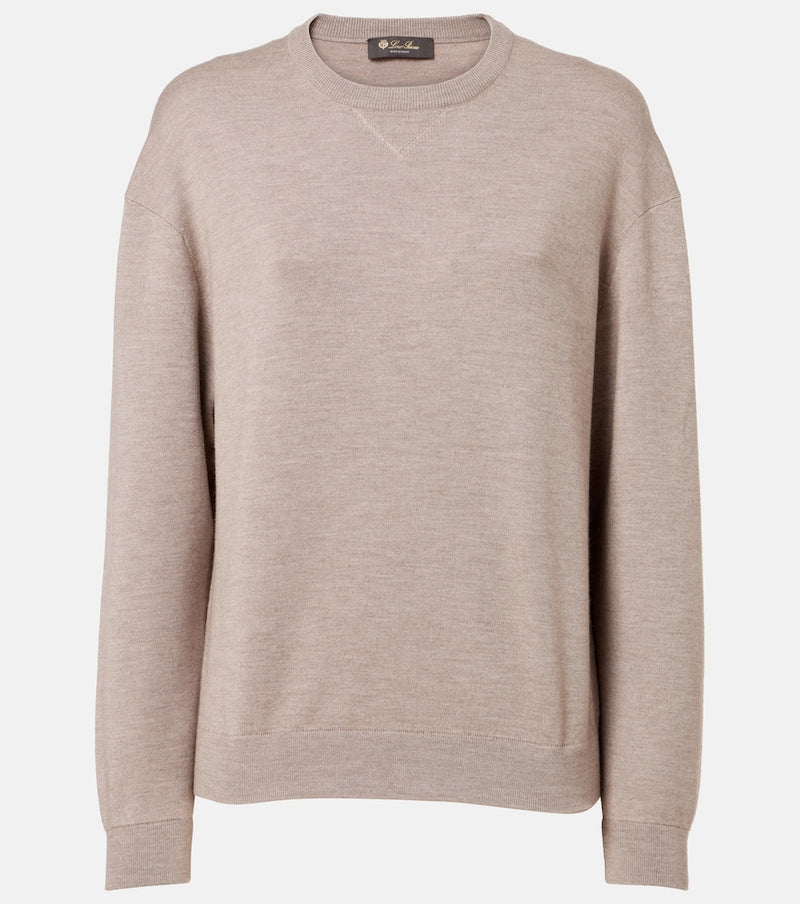 Loro Piana Balfour cashmere, wool, and silk sweater