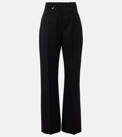 Jacquemus Le Pantalon Sauge wool flared pants