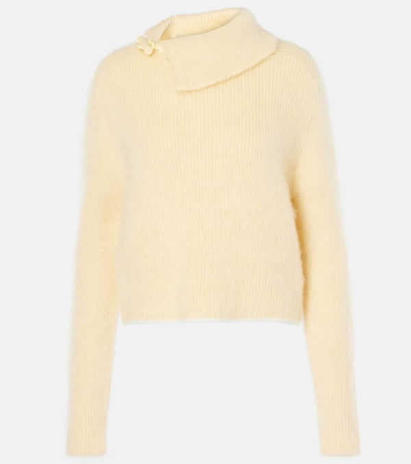 Jacquemus Marina mohair and wool-blend sweater