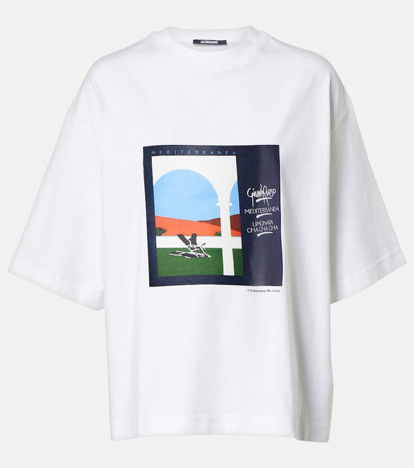 Jacquemus Le T-shirt Scesa cotton jersey T-shirt