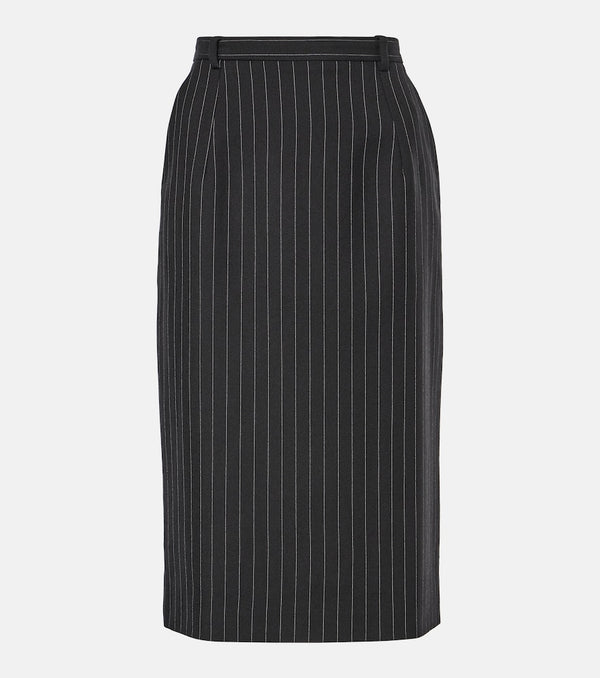 Dolce & Gabbana Pinstripe wool pencil skirt