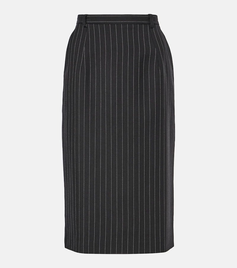 Dolce & Gabbana Pinstripe wool pencil skirt