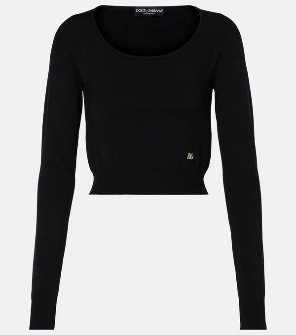 Dolce & Gabbana DG jersey sweater