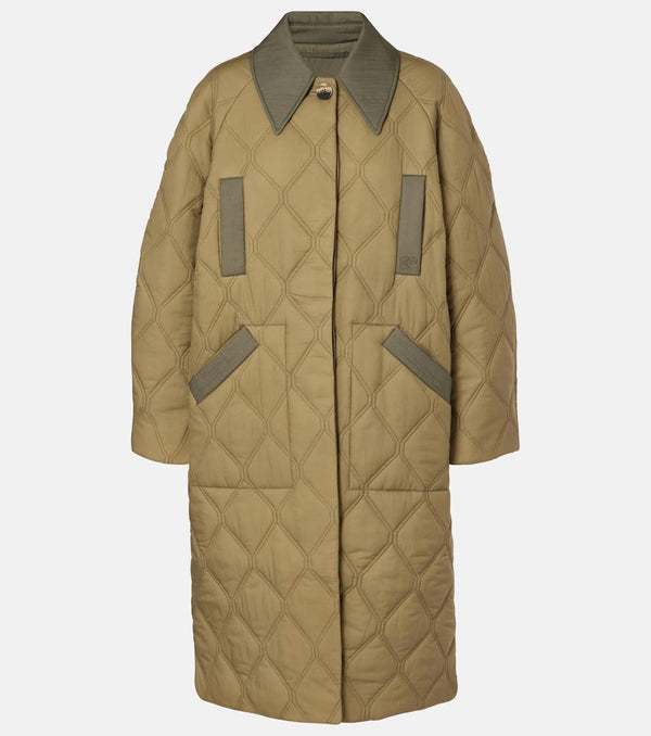 Ganni Quilted coat