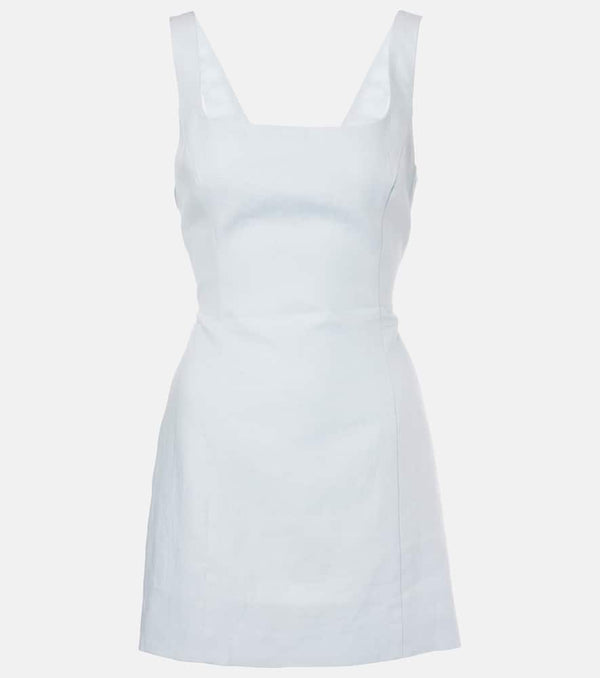 SIR Iris Tie linen minidress