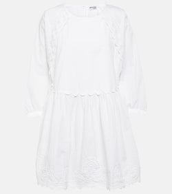 Juliet Dunn Cotton poplin minidress