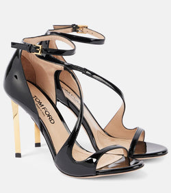 Tom Ford Newton patent leather sandals