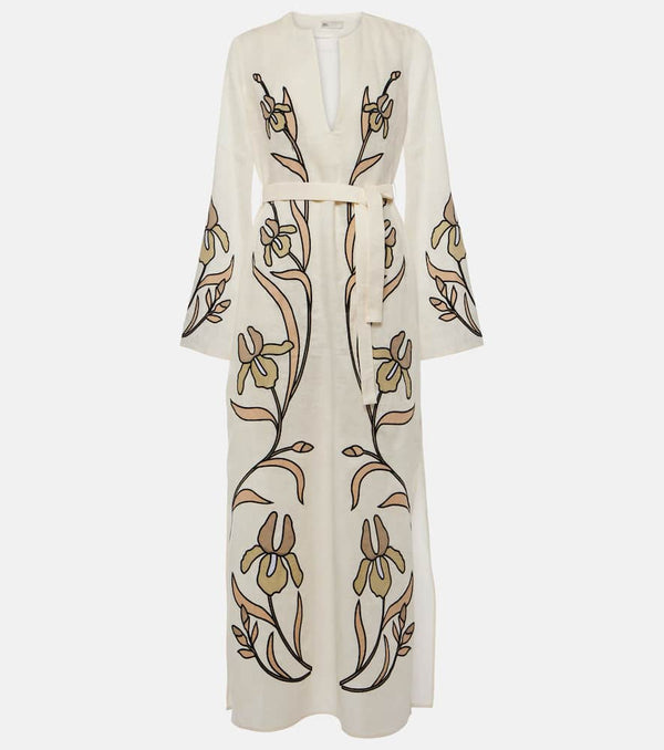 Tory Burch Printed linen kaftan