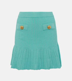 Balmain Knitted miniskirt