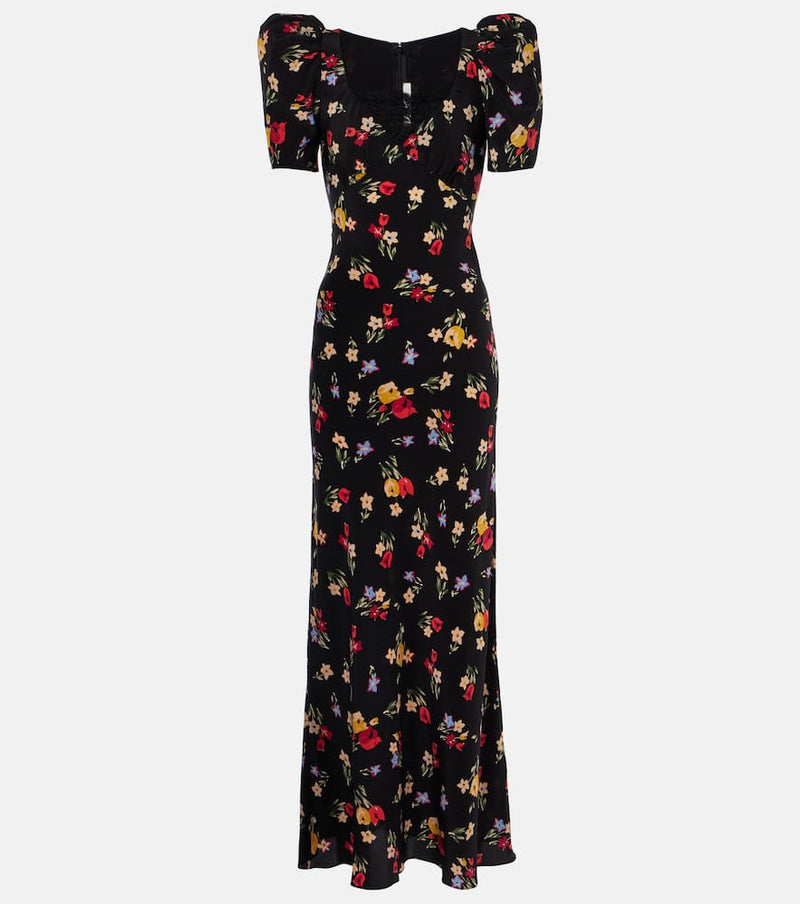 Rodarte Floral silk crêpe de chine gown