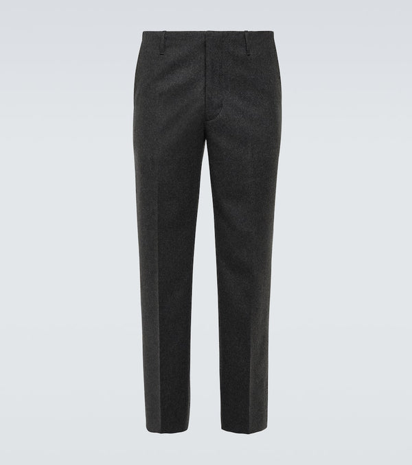 Prada Wool flannel cropped straight pants