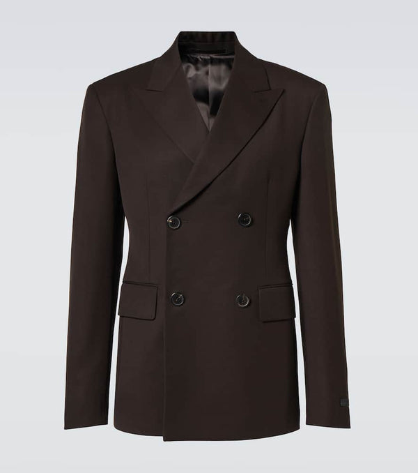 Prada Virgin wool gabardine blazer