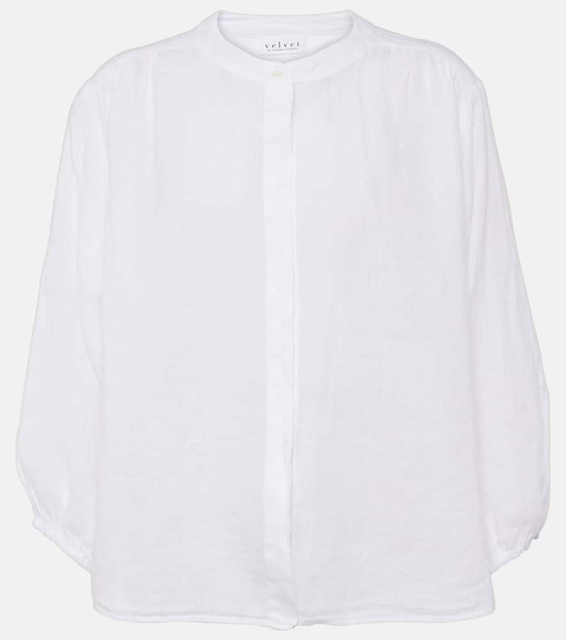 Velvet Avis linen blouse