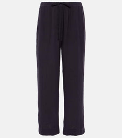 Velvet Franny cotton wide-leg pants