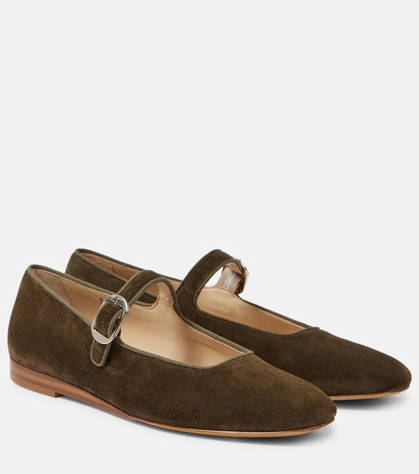 Le Monde Béryl Suede Mary Jane flats