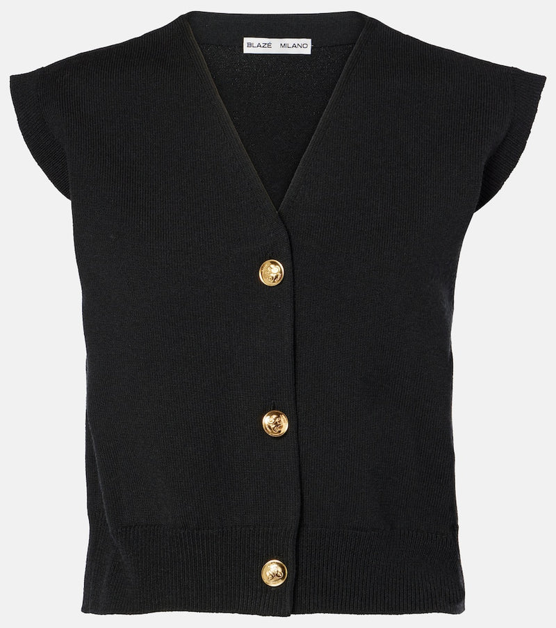 Blazé Milano Wool-blend vest