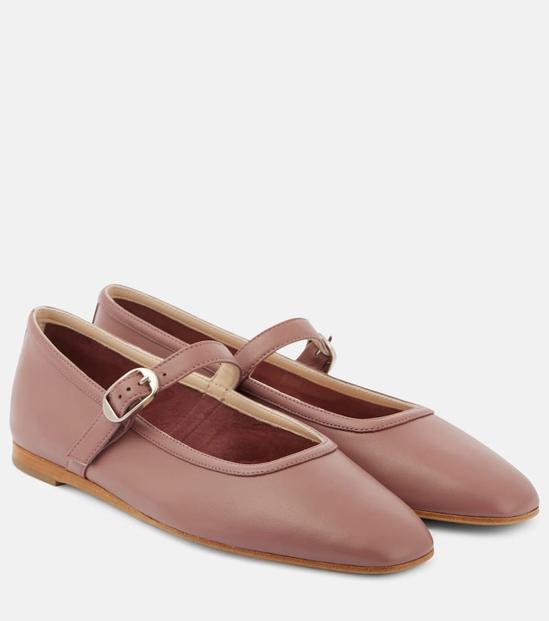 Le Monde Béryl Leather Mary Jane flats