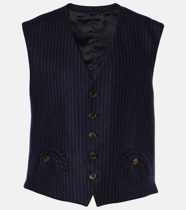 Blazé Milano Lady Maud wool and cashmere vest