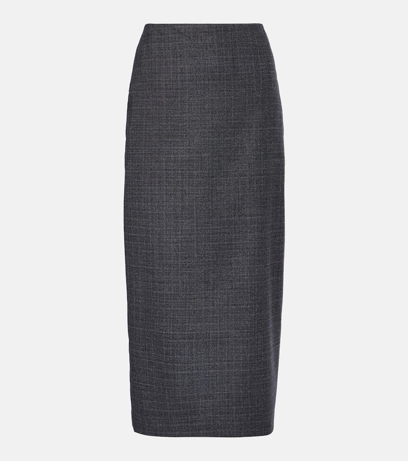 Blazé Milano Hunley Sussex checked wool pencil skirt