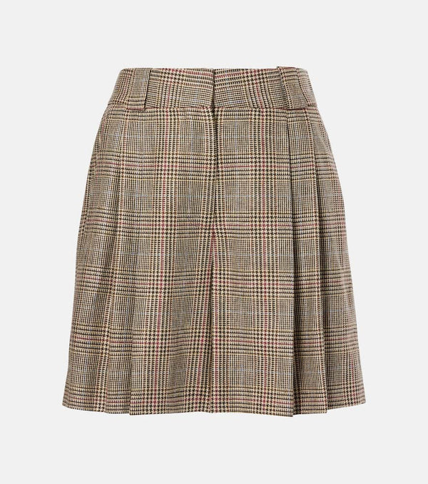 Blazé Milano Checked silk shorts