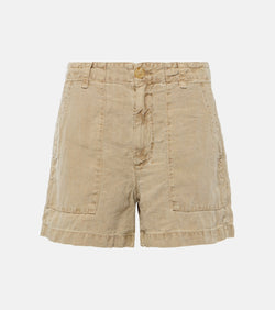 Velvet Fallon linen shorts