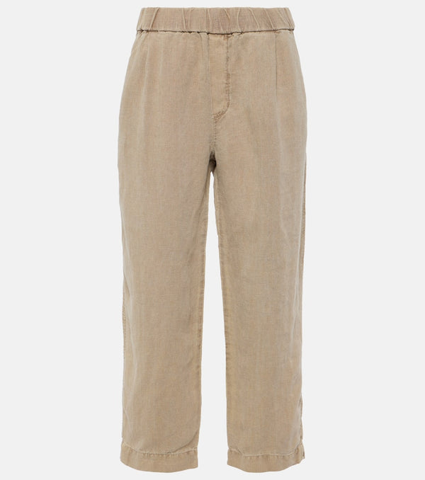 Velvet Jessie linen straight pants