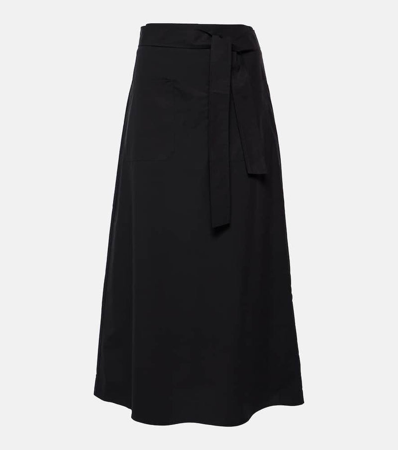 Toteme Cotton midi skirt