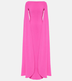 Solace London Sadie crêpe gown