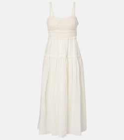 Ulla Johnson Gisela ramie midi dress