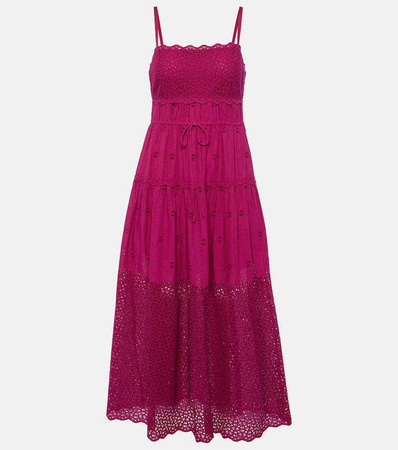 Ulla Johnson Isadore cotton voile maxi dress