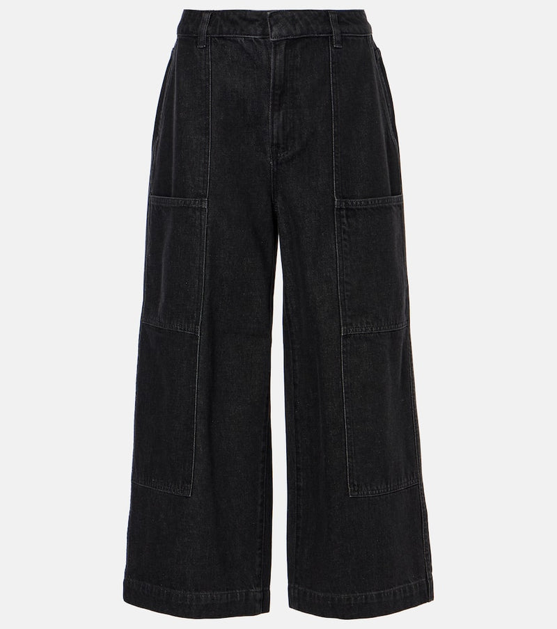 Vince Cropped wide-leg jeans