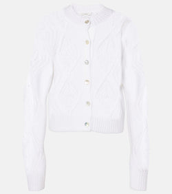 Vince Cropped cotton cardigan