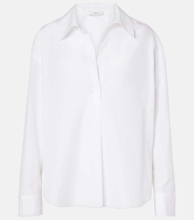 Vince Cotton poplin blouse