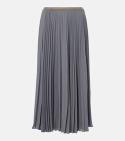 Vince Plissé midi skirt