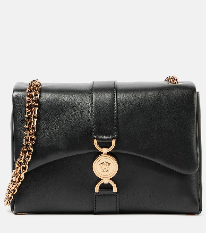 Versace Kleio leather shoulder bag