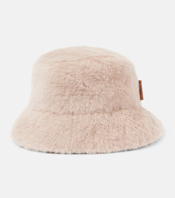 Max Mara Figura Teddy wool and silk bucket hat