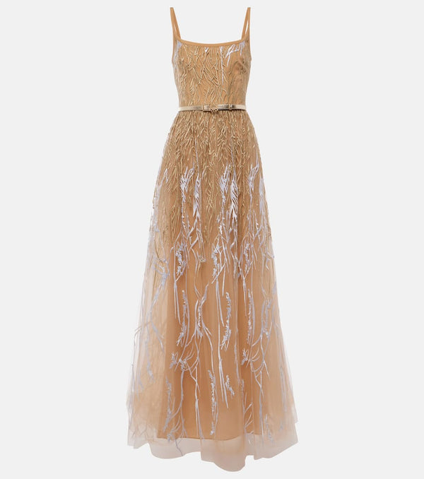 Elie Saab Arboreal embroidered gown