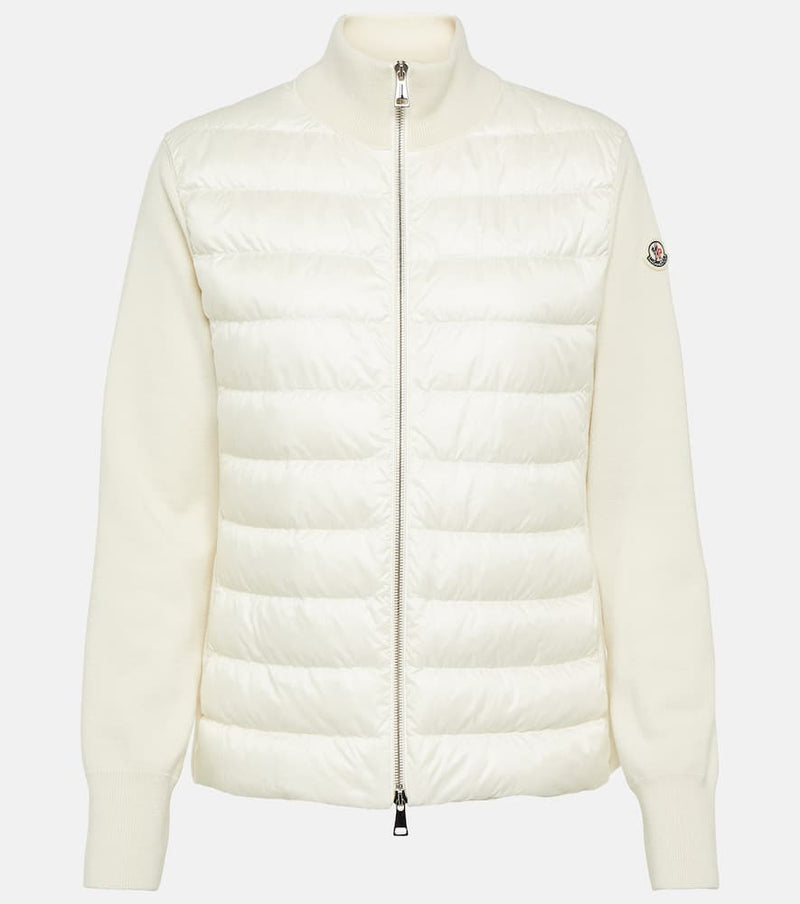 Moncler Ribbed-knit cardigan