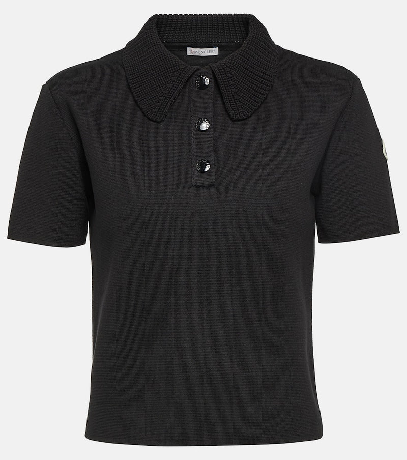 Moncler Cotton piqué polo shirt