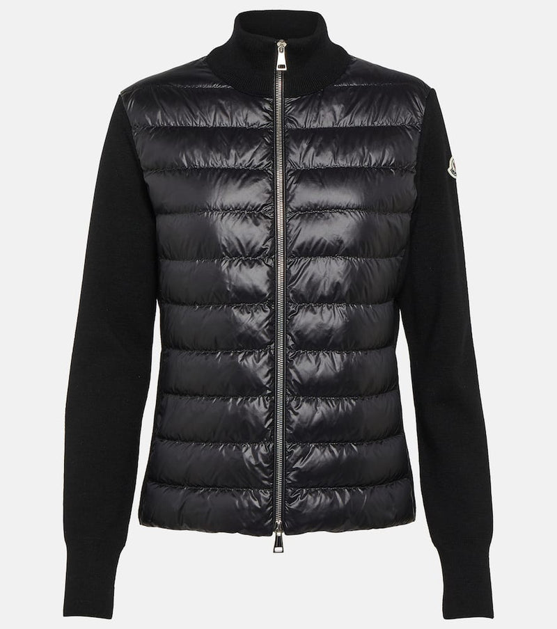 Moncler Wool-trimmed jacket