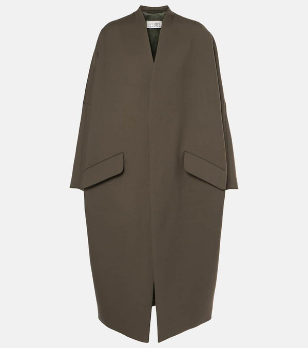 MM6 Maison Margiela Gabardine coat